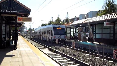 VTA Light Rail @ San Jose Diridon Station California Valley ...