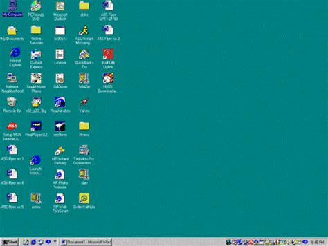 Windows 98 Desktop