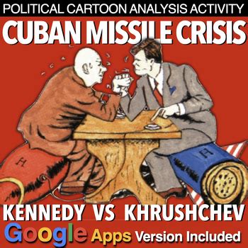 Cuban Missile Crisis Political Cartoon Analysis (Cold War) | TpT