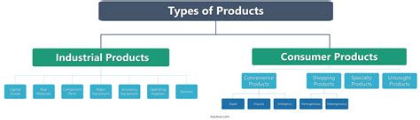 Types of Products [Consumer and Industrial Products]