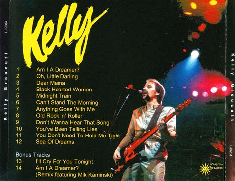 Pop On The Run: Ex Member of ELO: Kelly Groucutt - Kelly 1982 (2001 Li'l Jenny)