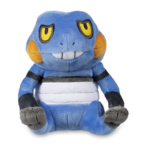 Croagunk Sitting Cuties Plush - 5 In. | Pokémon Center Official Site