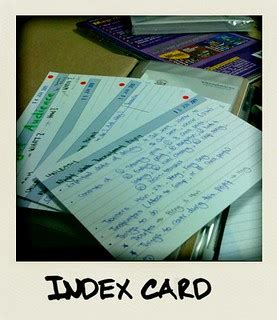 Index Card | This is how i label my index card | Justin See (coming back) | Flickr