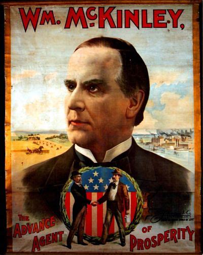 1896 Campaign Poster | McKinley Memorial Library