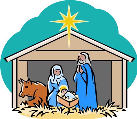 Free Printable Nativity Clip Art - Printable Word Searches