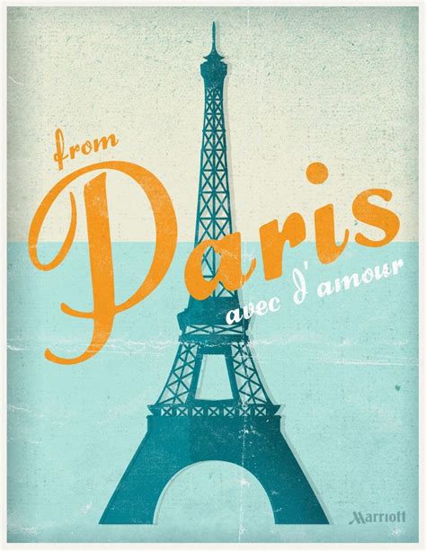From Paris With Love: Paris Travel Poster - Lemonly Infographics | Paris travel poster, Vintage ...