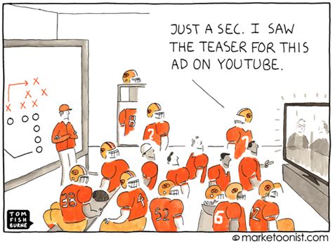 "Super Bowl Advertising" cartoon | Tom Fishburne: Marketoonist