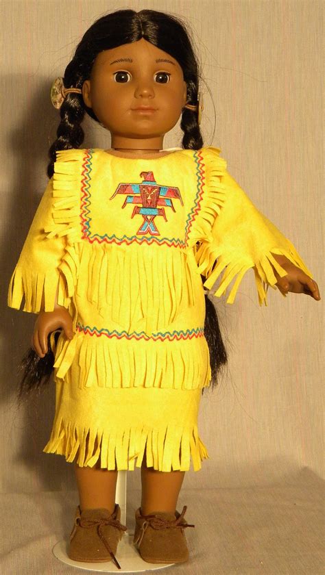 Native American Dress Ag Doll Clothes, Doll Clothes American Girl, Doll Clothes Patterns ...