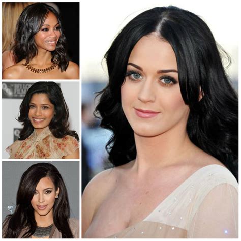 2017 Super Dark Hair Colors by Celebrities | 2021 Haircuts, Hairstyles ...