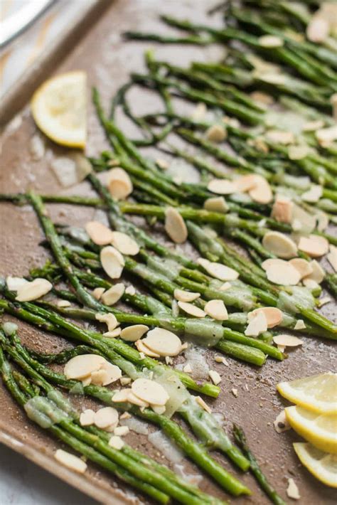 Baked Asparagus Shaved Parmesan for Easter Brunch