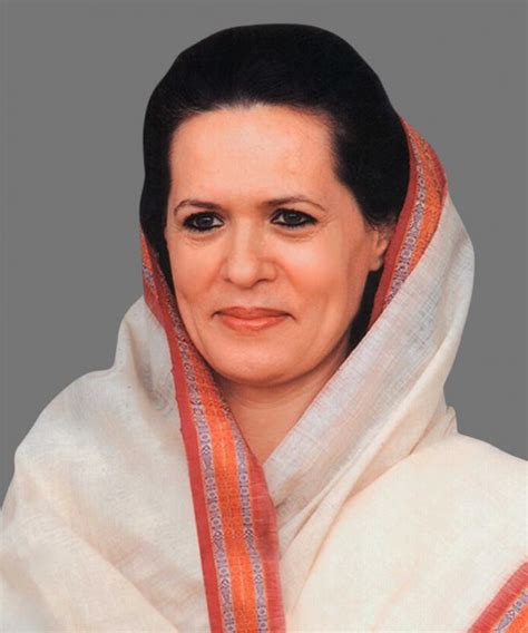 Sonia Gandhi President of the Indian National Congress party | Sonia ...