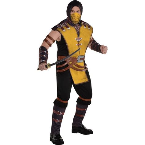 Adult Scorpion & Sub-Zero Couples Costumes - Mortal Kombat | Party City