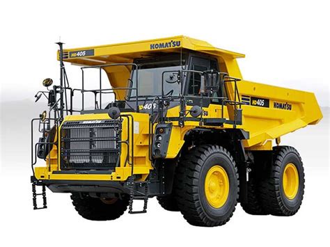 Komatsu America launches new off-road dump trucks