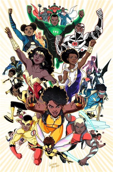 DISCUSSION: DC Art Celebrates Black History Month by Luciano Vecchio ...