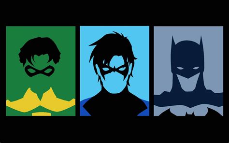 Batman And Robin Logo Wallpaper