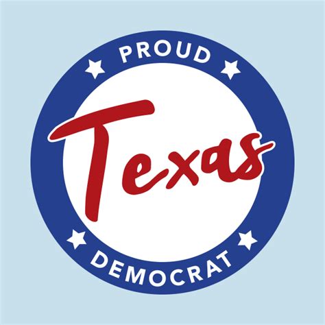 Proud Texas Democrat - Texas Democrat - T-Shirt | TeePublic