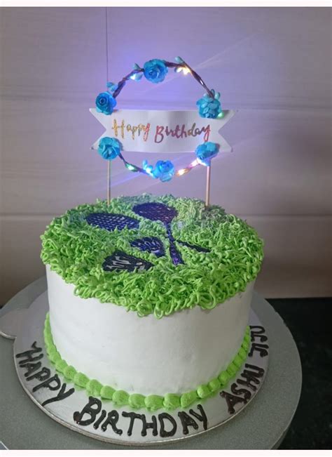 Badminton Theme Cake - Jagraon