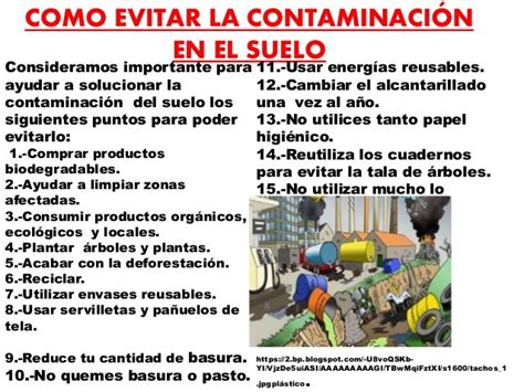 Solucion para la contaminacion del suelo