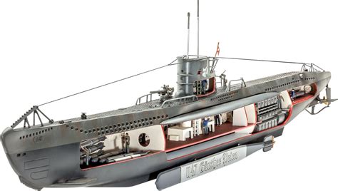 05060 1/125 German Submarine U-47 w/Interior, Boats & Watercraft - Amazon Canada