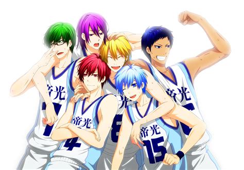 generation of miracles( kiseki no sedai) by nakamurakenji1993 on DeviantArt