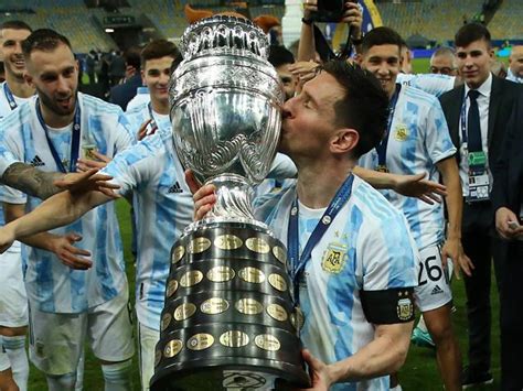 Lionel Messi wins Copa America: Argentina star ecstatic after winning his first major ...