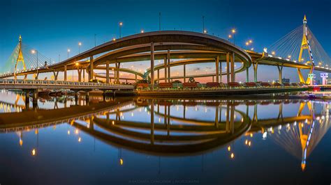 Bhumibol Bridge | The Bhumibol Bridge, also known as the Ind… | Flickr