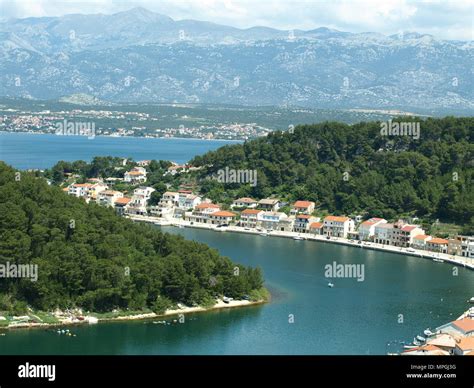 stone and history novigrad croatia obrovac Stock Photo - Alamy