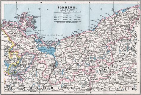 Pommern Karte - goudenelftal