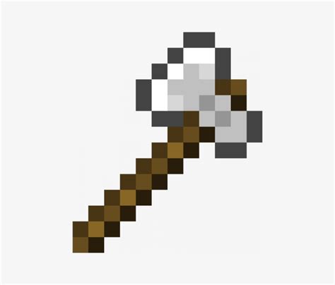 Iron Bars Minecraft Iron Icon - Iron Axe Minecraft - Free Transparent PNG Download - PNGkey