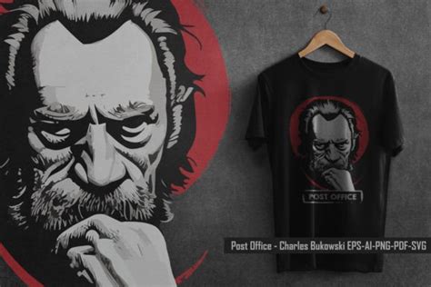 Post Office-Charles Bukowski T-Shirt Graphic by rulihoki studio · Creative Fabrica