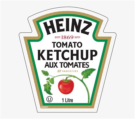 Heinz Ketchup Label Template - Label Ideas