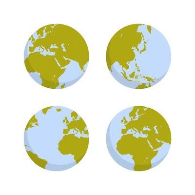 World Map Circle Vector Art, Icons, and Graphics for Free Download