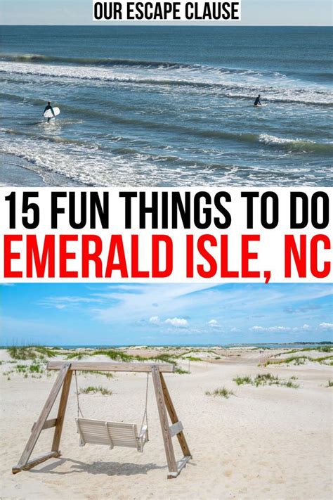 15 Fantastic Things to Do in Emerald Isle, NC (+ Nearby!) - Our Escape ...