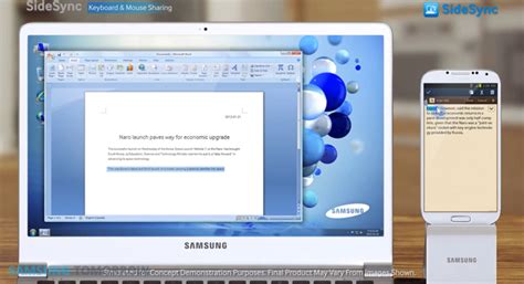 Samsung’s SideSync: Bringing Your Mobile and PC Closer Together Than Ever – Samsung Global Newsroom