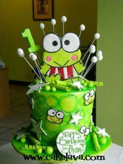 Keroppi Cake - I want this cake for me! Pretty Cakes, Beautiful Cakes, Amazing Cakes, Frog Cakes ...