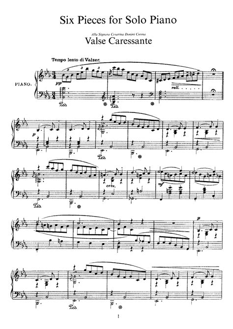 6 Pieces for Piano (Respighi, Ottorino) - IMSLP