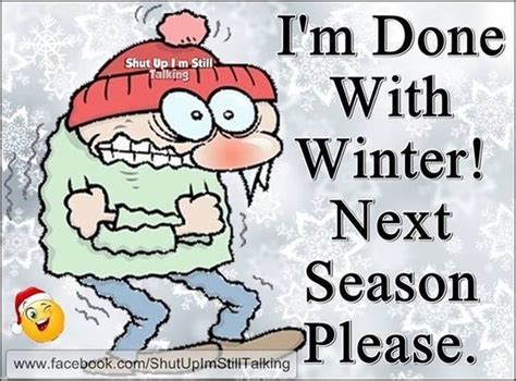 20 Funny Winter Images To Help Get Over Your Winter Blues | Winter humor, Winter quotes, Funny ...