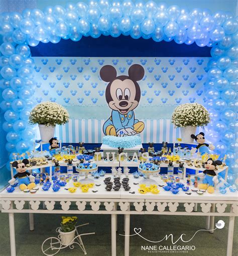 Mickey prince #micheyprincipe | Decoração mickey baby, Festa infantil mickey, Decoração mickey