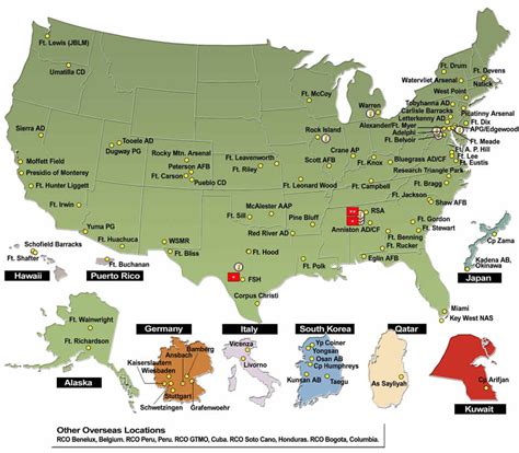 Map Of Us Military Bases In England - Printable Map Of The US