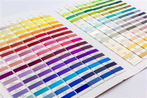 WonderFil PolyFast Embroidery Colour Chart