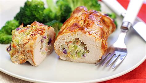 Cheesy BBQ Chicken Roll Recipe, 35g Protein! : ObesityHelp