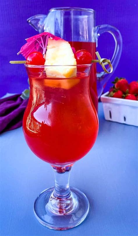 Easy Rum Punch Recipe is the best quick Jamaican Caribbean cocktail to whip up for a party. This ...