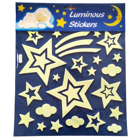 Glow In The Dark - Stars Stickers - Planet X | Online Toy Store for Kids & Teens Pakistan