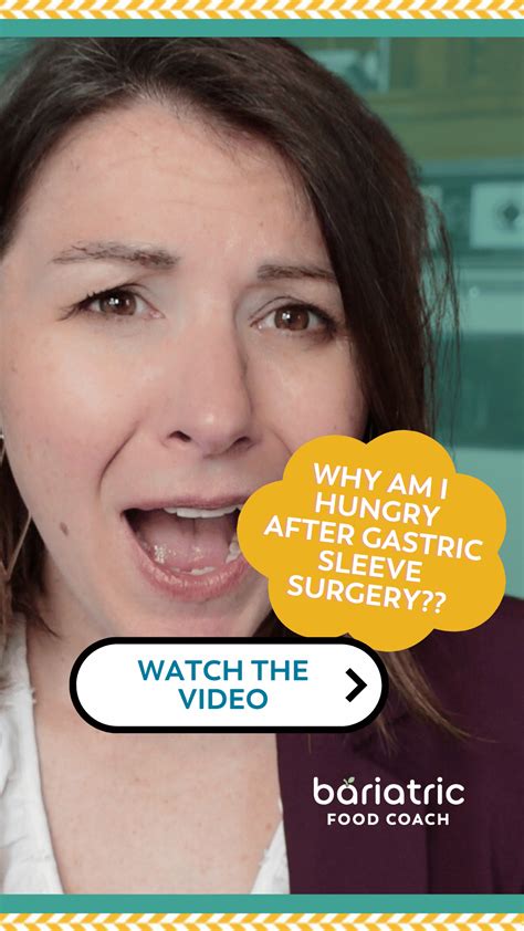 Why am I hungry? Hunger after Gastric Sleeve or Bypass | Bariatric Food Coach