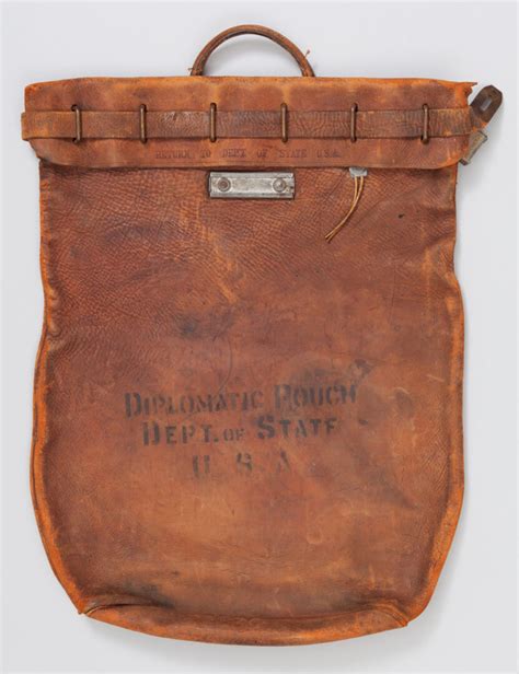 Diplomatic Courier Pouch - The National Museum of American Diplomacy