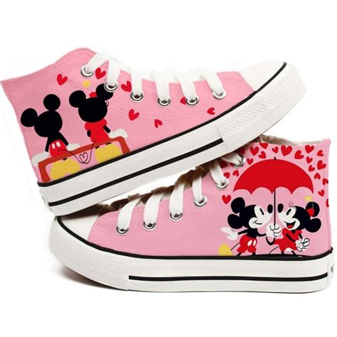 Mickey Mouse Canvas Shoes - SugarSweet.me