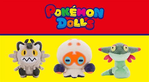 Pokemon Center reveals plush dolls for Galarian Meowth, Clobbopus, and ...