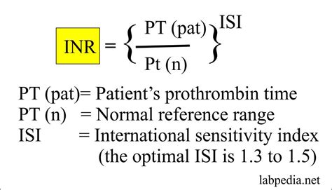 Coagulation – part 5 – INR, International Normalized Ratio (PT, PTT ...