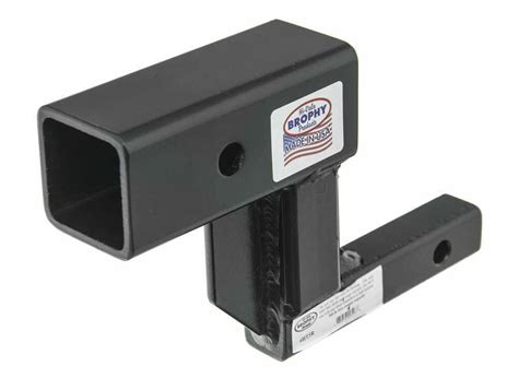 Hitch Adapter 1-1/4" to 2" Trailer Hitch Receiver with 5" Rise Brophy Hitch Adapters HT5R