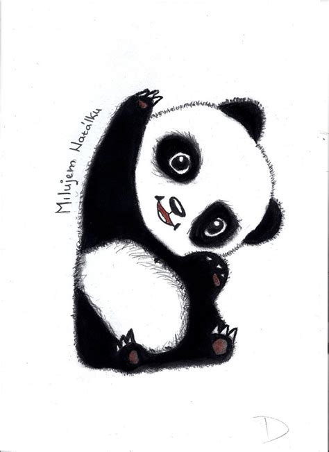 Baby Panda Sketch at PaintingValley.com | Explore collection of Baby ...